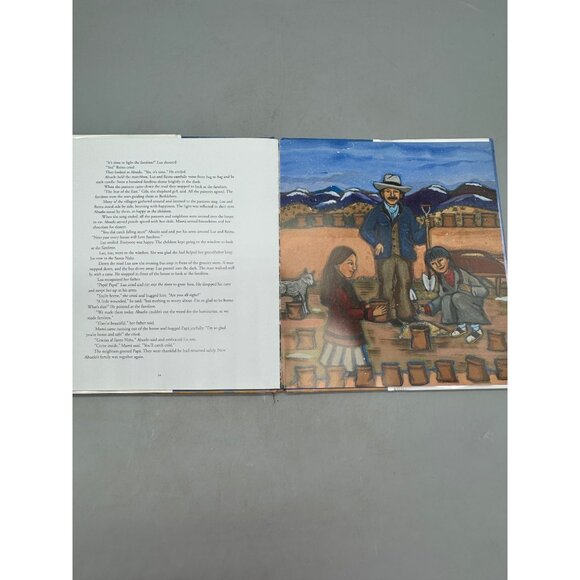 Rudolfo Anayas "The Farolitos Of Christmas" Hardcover Book - Season Of Renewal - Picture 8 of 10